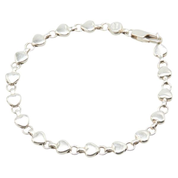 224 ティファニー パフハート シルバー925 ブレスレット TIFFANY&Co. ティファニー パフハート ブレスレット SV925