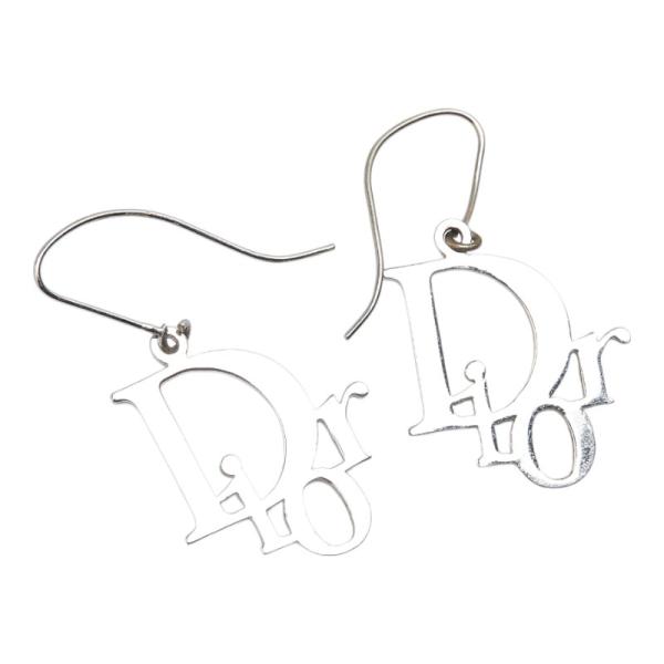 ディオール Christian Dior リボン ロゴ ピアス シルバー[片耳] 楽天市場】Dior ディオール Petit CD Baroque Stud Earrings