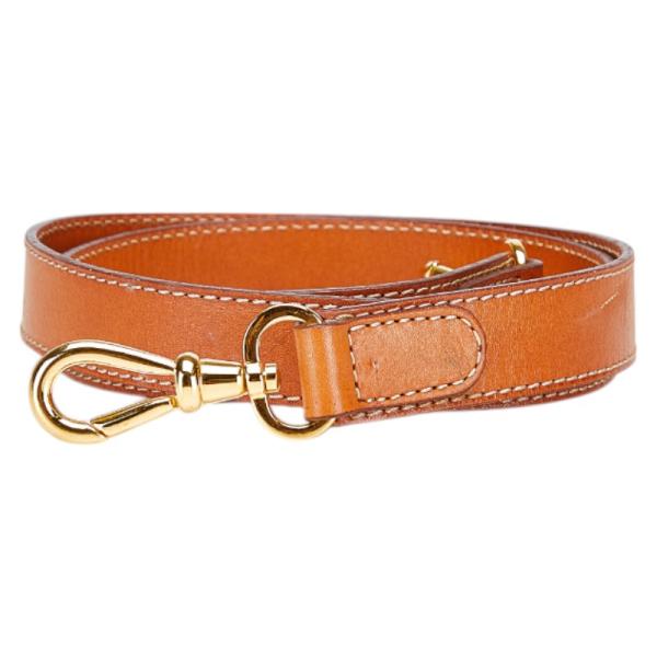 セリーヌ ショルダーストラップ ブラウン レザー レディース CELINE