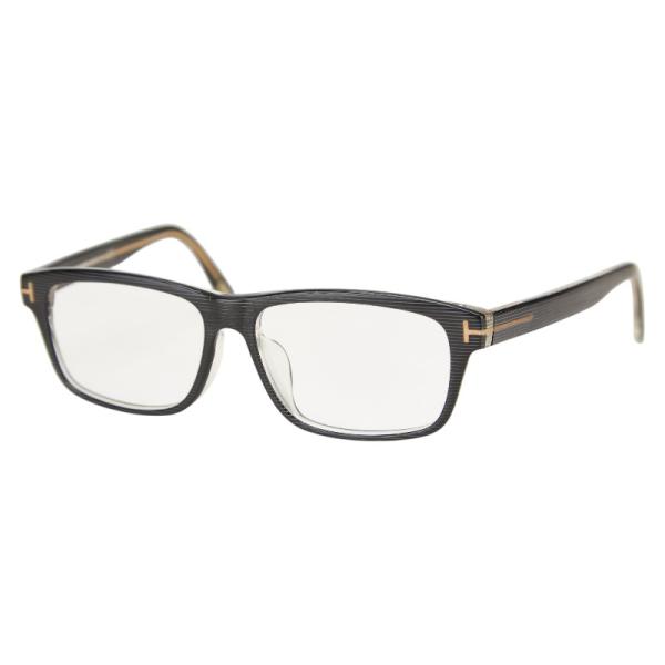 TOM FORD ブラックフレーム トムフォード 眼鏡 度入り 度なしレンズ付 トムフォード メガネフレーム レンズなし TF4320 005 グレー