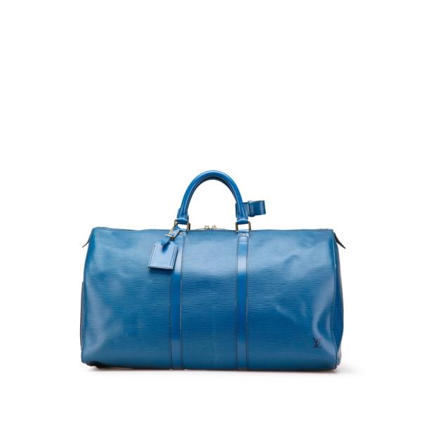 ［鑑定済］ルイヴィトン M42965 エピ バッグ キーポル50 ボストンバッグ LOUIS VUITTON ルイ ヴィトン エピ キーポル50 ボストンバッグ