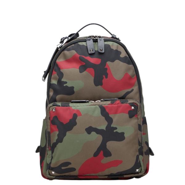 VALENTINO（ヴァレンティノ） スタッズ カモフラージュ 迷彩 リュック