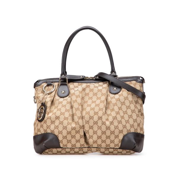 極美品✨グッチ スーキー アビー トートバッグ シェリーライン GGキャンバス GUCCI - GUCCI グッチ スーキー GGキャンバス トートバッグ