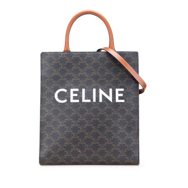 CELINE（セリーヌ） トリオンフ バーティカルカバ トートバッグ