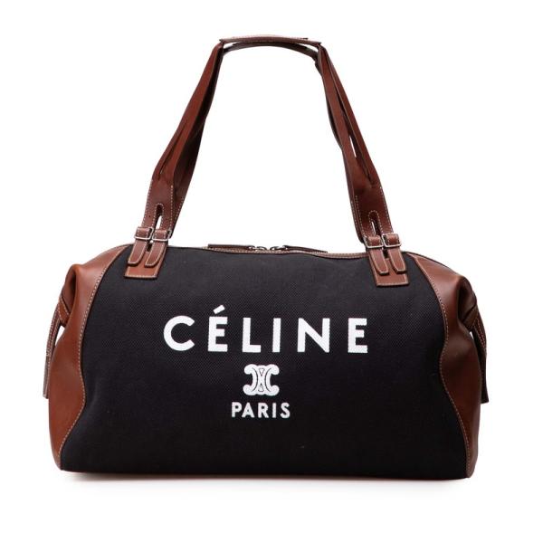 CELINE ロゴ入り ブラウン バッグ 最近おしゃれな子がみんな持ってる！『CELINE』のロゴ入りバッグ