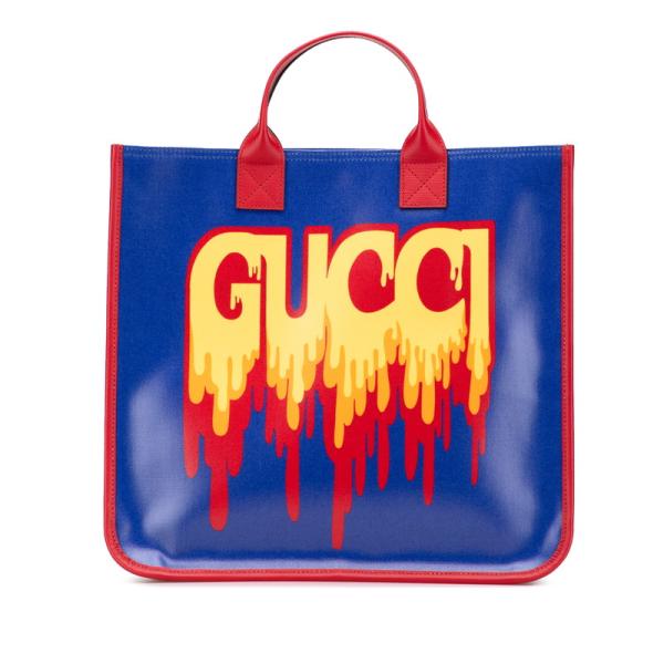 Gucciのロゴプリントトートバッグ GUCCI グッチ バッグ ヴィンテージ ロゴ プリント トートバッグ