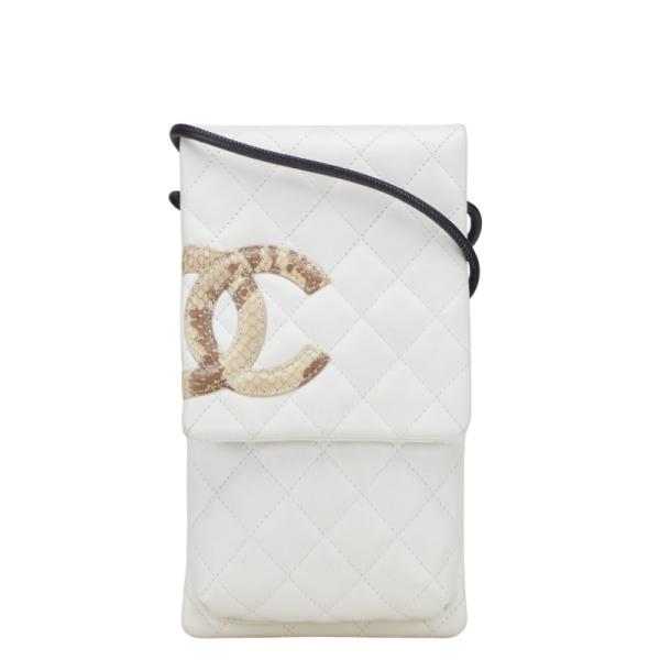 CHANEL（シャネル） カンボンライン ココマーク パイソン ショルダー