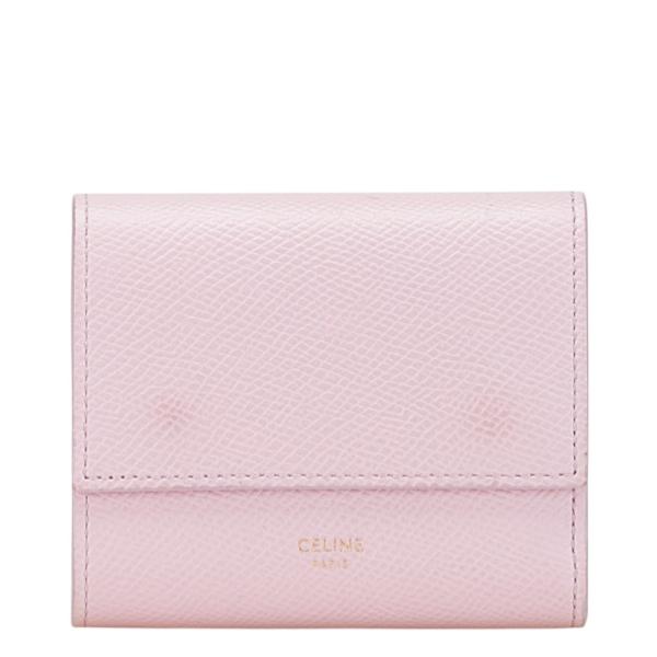 【良品】◇セリーヌ◇ ヴィンテージ / ビビッドピンク / シボレザー / 薄型 良品】◇セリーヌ◇ ヴィンテージ / ビビッドピンク / シボレザー