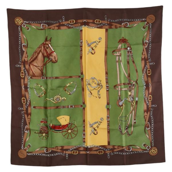 GUCCI ヴィンテージ スカーフ 馬モチーフ シルク100% イタリア製 GUCCI ヴィンテージ スカーフ 馬モチーフ シルク100% イタリア製 小物