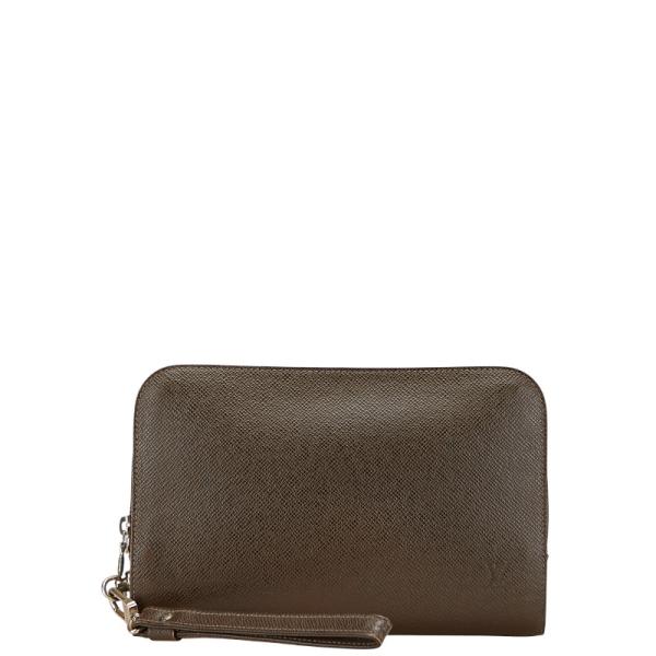 ルイ ヴィトン タイガ バイカル セカンドバッグ クラッチバッグ M30188 グリズリ ブラウン レザー メンズ LOUIS VUITTON 【中古】 LOUIS VUITTON（ルイ・ヴィトン） ルイ ヴィトン タイガ バイカル