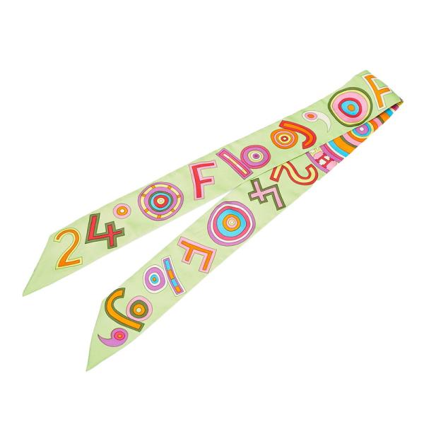 HERMES（エルメス） ツイリー TOHU BOHU 24 Fbg スカーフ グリーン