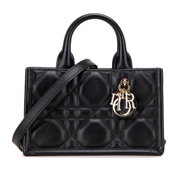 ディオール マクロカナージュ ブックトート ミニ ハンドバッグ