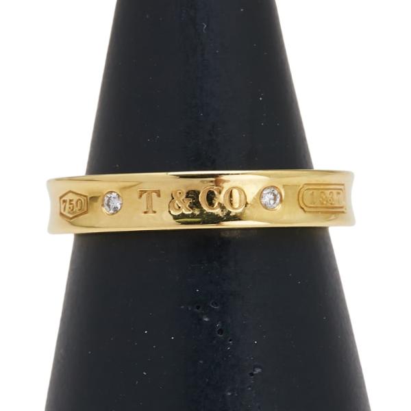 TIFFANY&Co. ティファニー K18YG イエローゴールド ダイヤ0.02ct