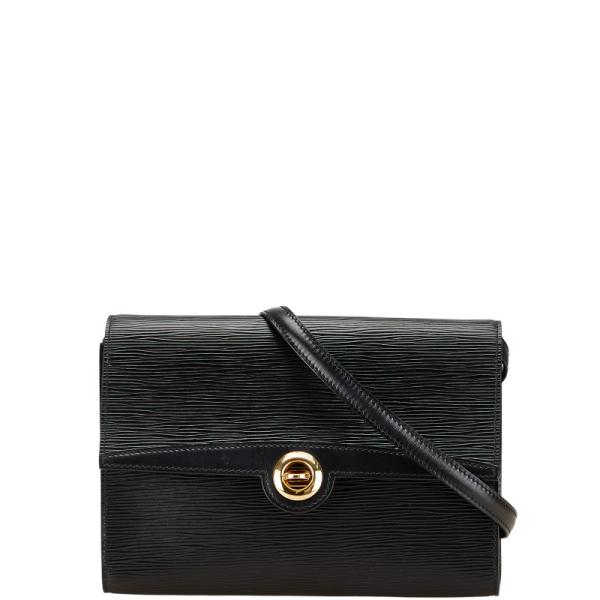 ルイ ヴィトン エピ アルシュ 斜め掛け ショルダーバッグ M52572 ノワール ブラック レザー レディース LOUIS VUITTON 【中古】 LOUIS VUITTON（ルイ・ヴィトン） ルイ ヴィトン エピ アルシュ 斜め