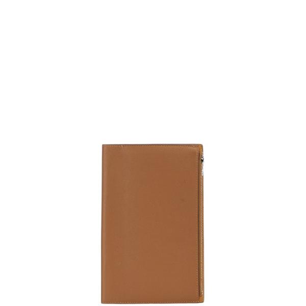 HERMES（エルメス） EAジップ PM ノートパッド 手帳カバー エトゥープ