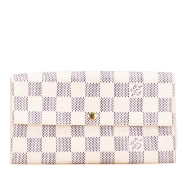 LOUIS VUITTON ルイ ヴィトン ダミエ アズール ポルトフォイユ