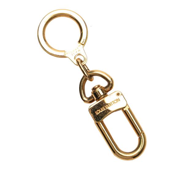 極美品！ルイヴィトン アノクレ キーリング キーホルダー ゴールドM62694 美品】LOUIS VUITTON ルイヴィトン LV アノクレ キーリング