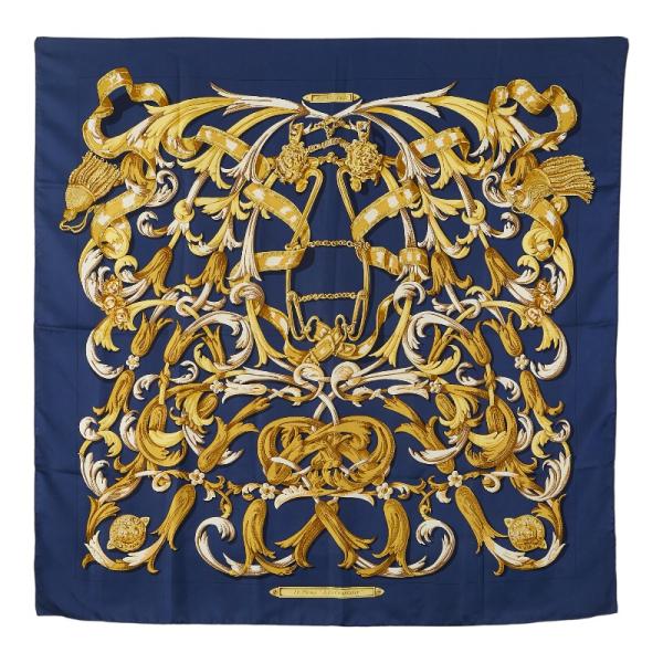 HERMES（エルメス） カレ90 LE MORS A LA CONETABLE 轡の気品 スカーフ