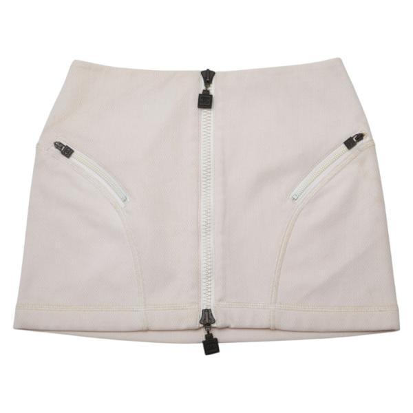 CHANEL シャネル スポーツライン ジップデザイン スカート サイズ:38  