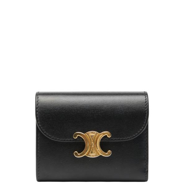 CELINE（セリーヌ） トリオンフ スモール フラップウォレット 三つ折り