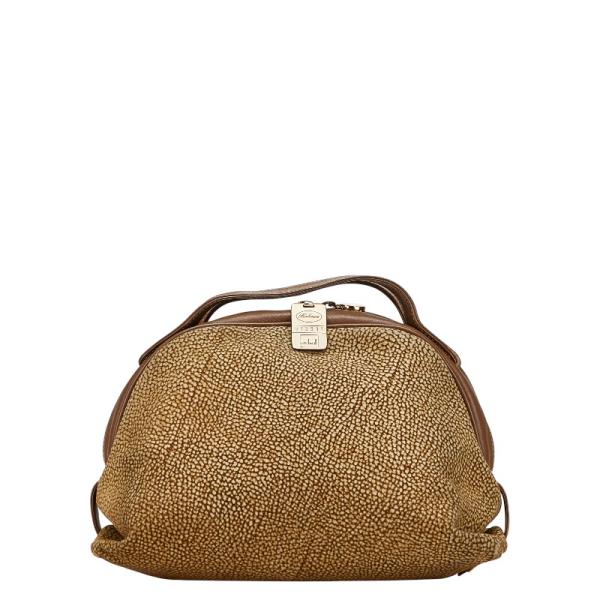 BORBONESE（ボルボネーゼ） ハンドバッグ 913911 ブラウン スウェード