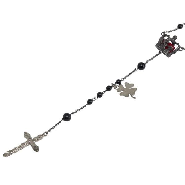 DOLCE&GABBANA ドルチェアンドガッバーナ ロザリオ クロス ネックレス