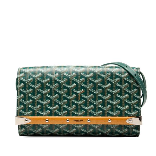 ゴヤール GOYARD ルエットPM グリーン ポリ塩化ビニル/カーフ レディース ショルダーバッグ ゴヤール GOYARD ルエットPM グリーン ポリ塩化ビニル/カーフ