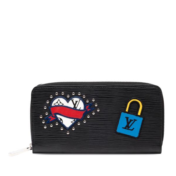ルイ ヴィトン エピ ジッピー ウォレット ストーリーズ 長財布 ラウンドファスナー M63376 レザー メンズ LOUIS VUITTON 【1-0236505】 LOUIS VUITTON（ルイ・ヴィトン） ルイ ヴィトン エピ ジッピー