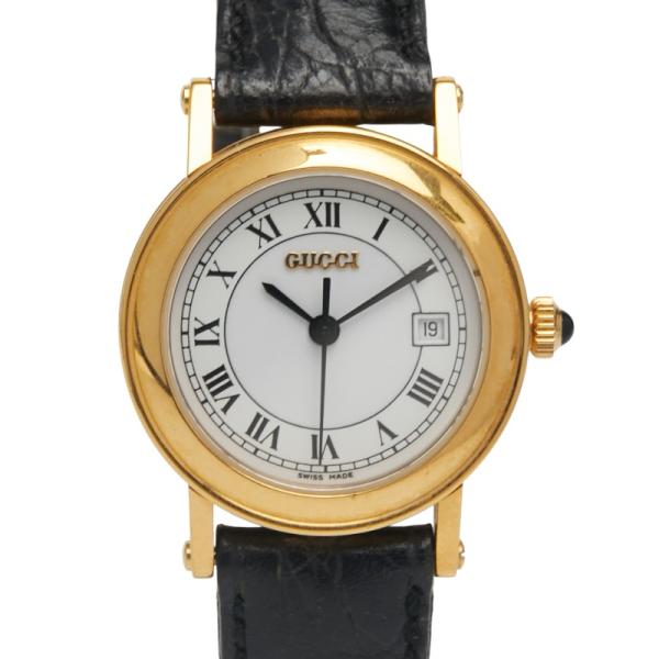 【美品　稼働品】GUCCI クォーツ 腕時計 7200L レディース GUCCI グッチ 腕時計 7200L クオーツ ホワイト文字盤 ステンレス