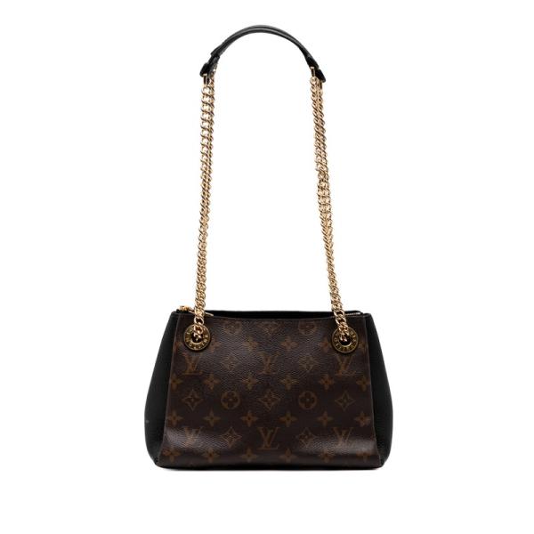 ルイ ヴィトン モノグラム スレンヌBB チェーンショルダーバッグ ハンドバッグ M43775 ブラウン ブラック PVC LOUIS VUITTON 【中古】 LOUIS VUITTON（ルイ・ヴィトン） ルイ ヴィトン モノグラム スレンヌ