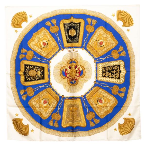 HERMES（エルメス） カレ90 Poste et Cavalerie サーベル飾り袋