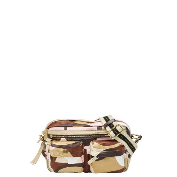 コーチ 斜め掛け ショルダーバッグ 8F39 マルチカラー ナイロン レザー レディース COACH 【中古】 COACH（コーチ） 斜め掛け ショルダーバッグ 8F39 マルチカラー