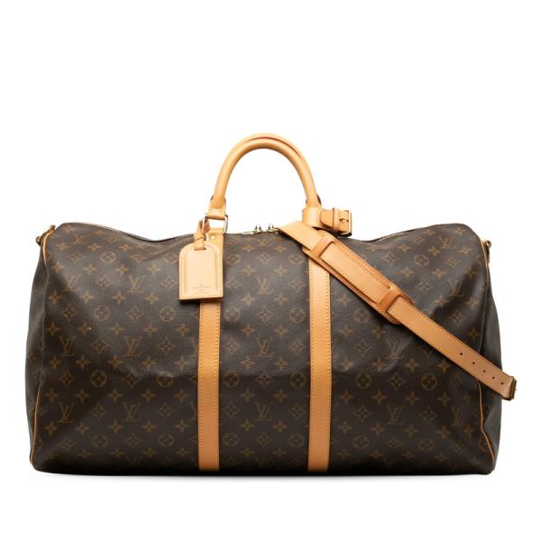 ルイヴィトン モノグラム キーポル55 ブラウン ボストンバッグ ハンドバッグ LOUIS VUITTON（ルイ・ヴィトン） ルイ ヴィトン モノグラム キーポル