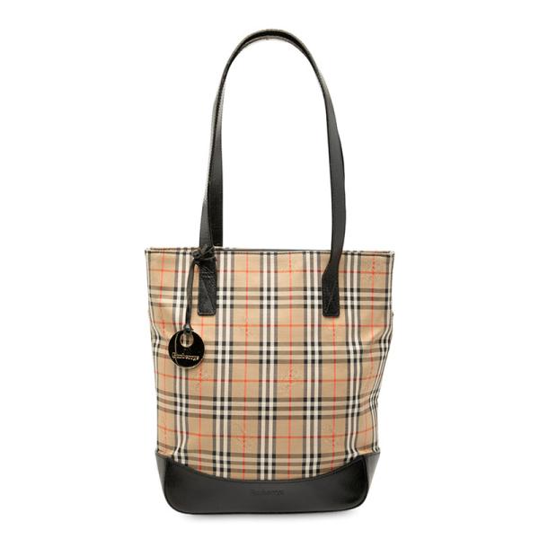 BURBERRY（バーバリー） ノバチェック シャドーホース トートバッグ