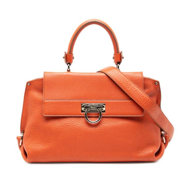 サルヴァトーレフェラガモ ガンチーニ ハンドバッグ ショルダーバッグ