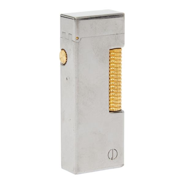 dunhill（ダンヒル） ローラー式 ガス ライター 着火確認済み シルバー