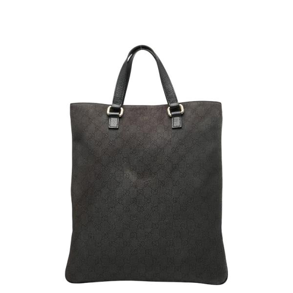 Gucci グレー ブラック トートバッグ GUCCI（グッチ） GGキャンバス トートバッグ ショルダーバッグ 272347