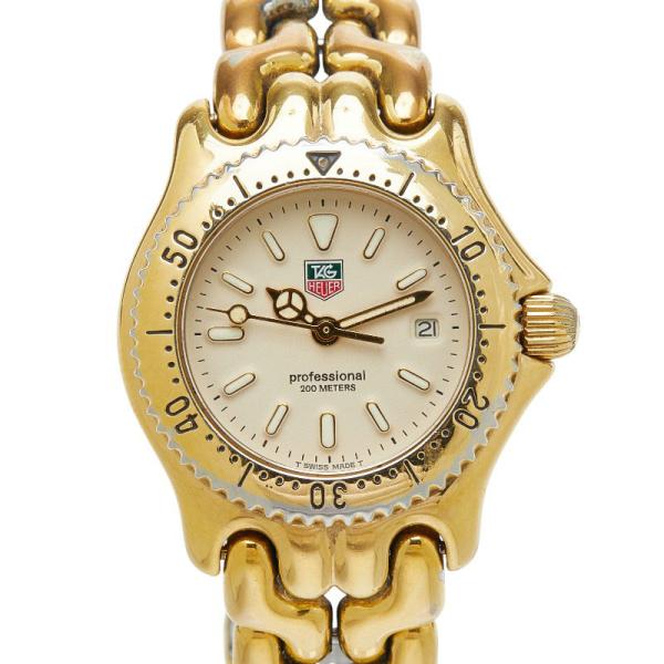 【1月にOH済】TAG Heuer プロ クォーツ腕時計 予備ベルト付き タグホイヤー セル プロフェッショナル200 腕時計 S94.015 クオーツ