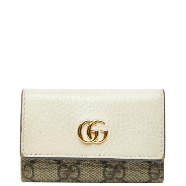 GUCCI（グッチ） GGスプリーム GGマーモント 6連 キーケース 456118