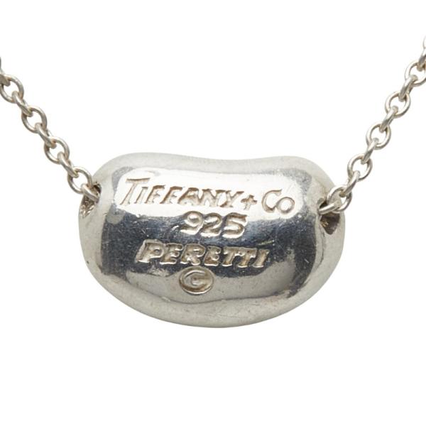 【極美品】TIFFANY ティファニー ネックレス 1cmビーンズ SV925 TIFFANY&Co.（ティファニー） ビーン ネックレス SV925 シルバー