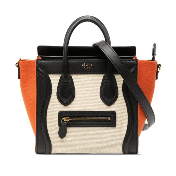 CELINE（セリーヌ） ラゲージ ナノ ショッパー ハンドバッグ