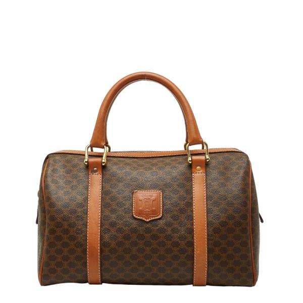 CELINE（セリーヌ） マカダム ハンドバッグ ミニボストンバッグ