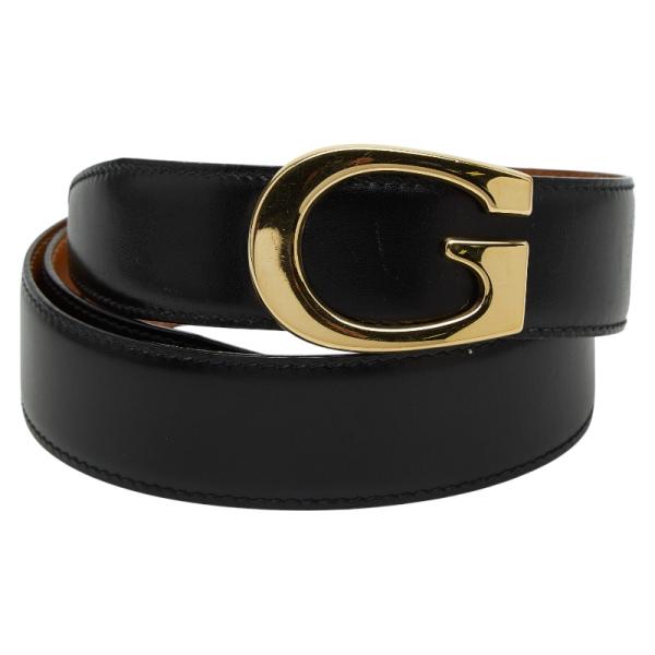GUCCI（グッチ） ベルト サイズ：65 26 036 1406 0956 ブラック レザー