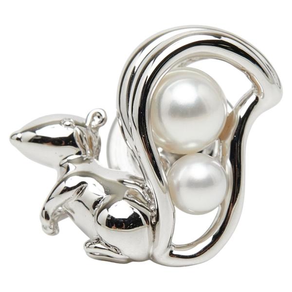 MIKIMOTO（ミキモト） SV925 シルバー 淡水パール3.9〜5.7mm リス