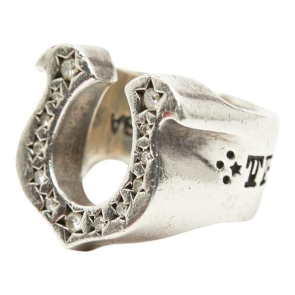 TENDERLOIN（テンダーロイン） T-H.S RING SILVER ホースシュー ダイヤ
