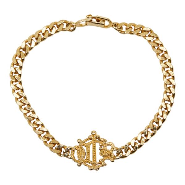 ディオール チェーン ブレスレット ゴールド メッキ レディース Dior 