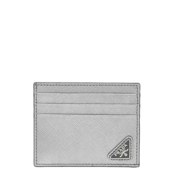 PRADA プラダ 財布・ケース  シルバー 【古着】【中古】【送料無料】 中古・古着通販】PRADA (プラダ) 長財布 シルバー サイズ:-｜ブランド