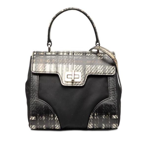 PRADA プラダ 2way ショルダーバッグ ハンドバッグ PRADA（プラダ） チェック 斜め掛け ハンドバッグ ショルダーバッグ