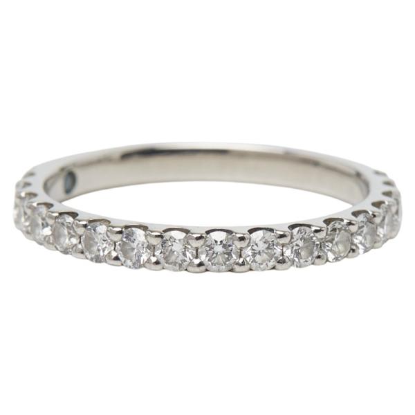 スタージュエリー Pt950 プラチナ ダイヤ0.30ct ブルートパーズ0.01ct