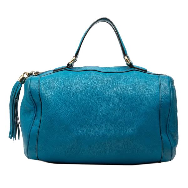 GUCCI（グッチ） ソーホー インターロッキングG タッセル ハンドバッグ
